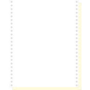 EXACOMPTA computerpapier eindloos, 240 mm × 12 inch, wit blanco, 1000 vel