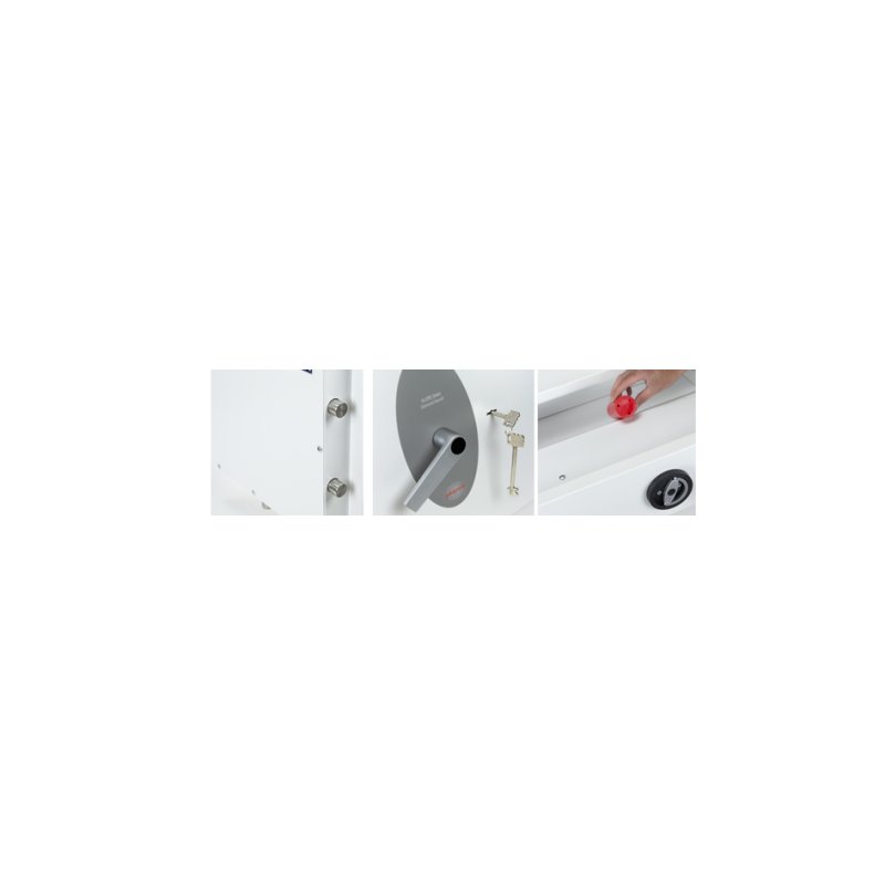 phoenix inwerptkluis DIAMOND DEPOSIT HS1091K, signaalwit, 650×555×670 mm