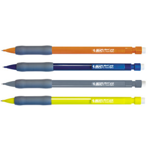 BIC drukpotlood Matic Grip, 0,7 mm, gummierte grip, geassorteerde kleuren