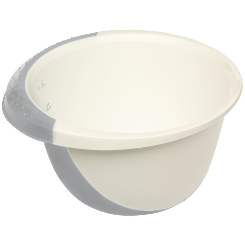 keeeper bol de mélange Carlotta, 3,5 litre, blanc/gris nordique