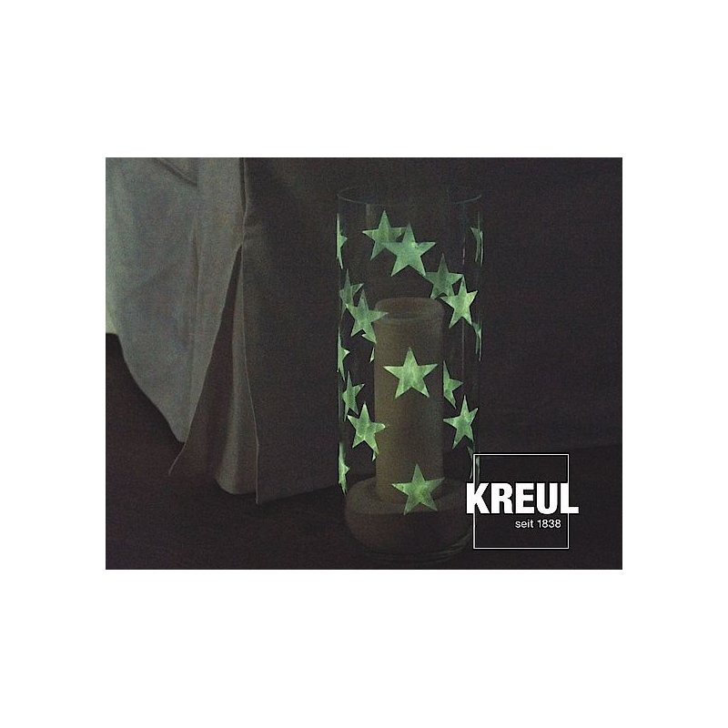 KREUL peinture acrylique pour veilleuse, jaune, 150 ml