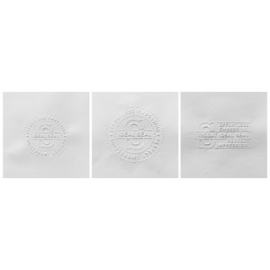 trodat ponsstempel IDEAL, zwart, 50×24 mm, instelbaar
