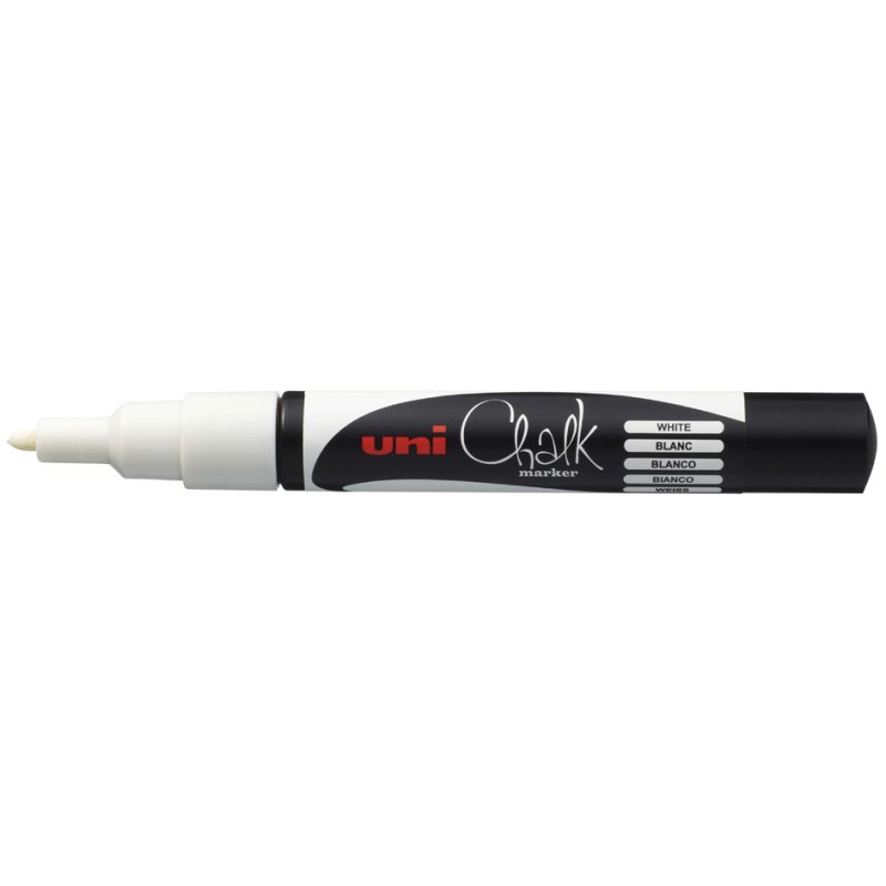 uni-ball krijtmarker PWE3MS, neongeel, 0,9-1,3 mm