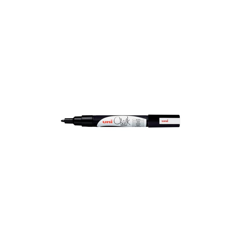 uni-ball krijtmarker PWE3MS, neongeel, 0,9-1,3 mm