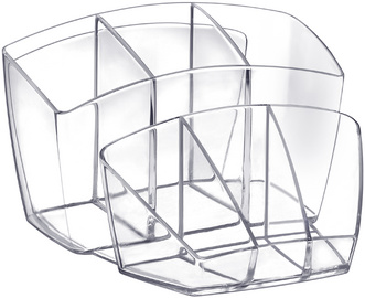 CEP pennenhouder Comfort, 8 vakken, zwart, 143×158×93 mm