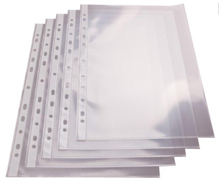 proOFFICE prospecthoezen A4, PP-folie glashelder, 60 micron, 100 stuks