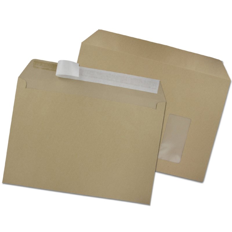 GPV enveloppes d'expédition C4, fenêtre à droite, 229 × 324 mm, 250 pièces