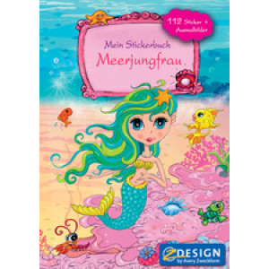 AVERY Zweckform stickerplakboek Zeemeermin, A5, 5 speelwerelden