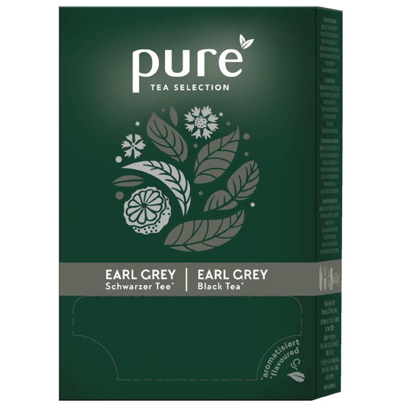 Tchibo Pure Tea Earl Grey tea, 25 tea bags, 2.0 g per bag