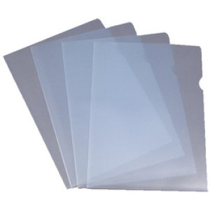 proOFFICE documenthoezen A4, PP-folie gestructureerd, 0,12 mm, 100 stuks