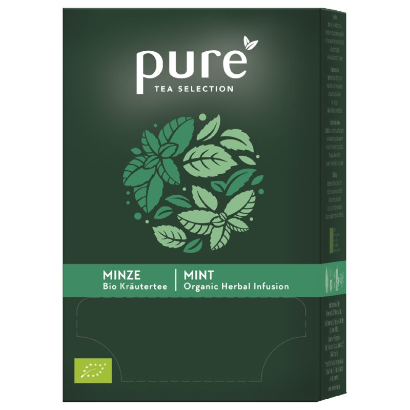Tchibo PURE Tea mint tea, organic, 25 tea bags