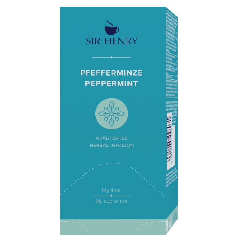 Tchibo Sir Henry peppermint tea, 25 tea bags, 2.25 g per bag