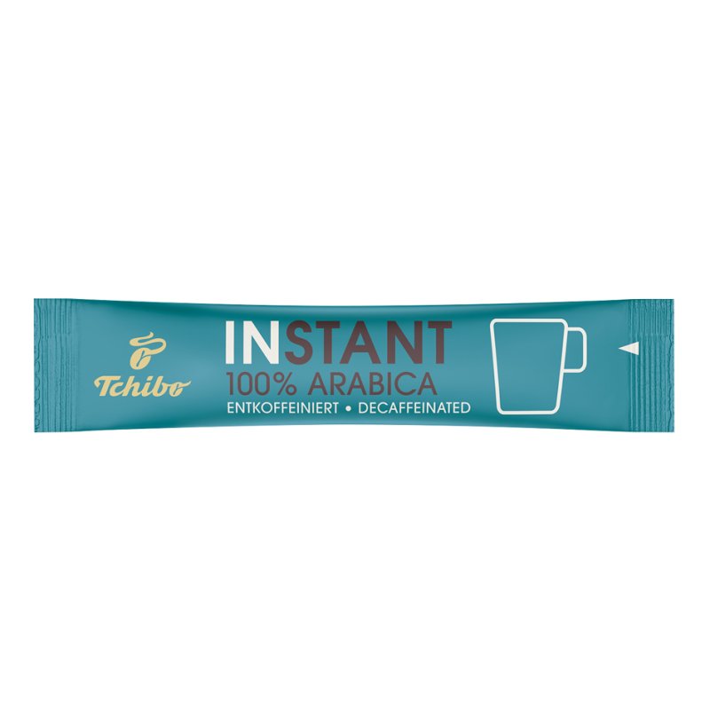 Tchibo instant coffee Café Decaf, caffeine-free, 500 sticks of 1.8 g each