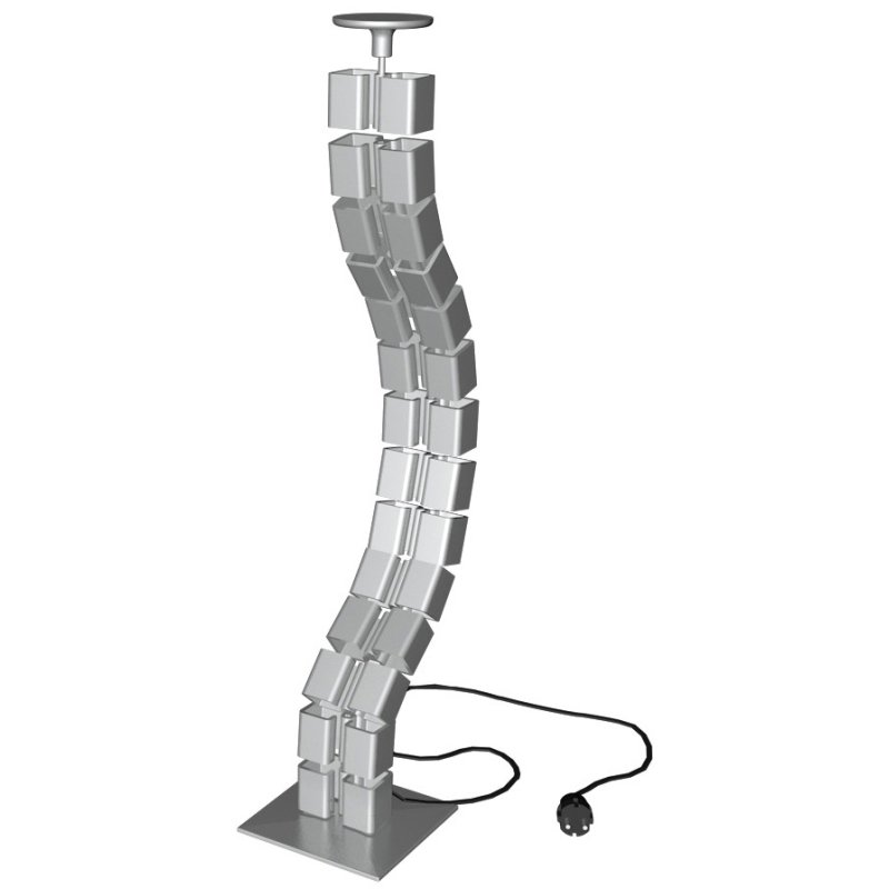 Kerkmann goulottes pour câbles 3002, blanc, 800 mm, acier