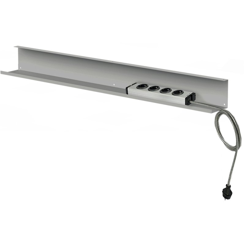 Kerkmann goulottes pour câbles 3002, blanc, 800 mm, acier