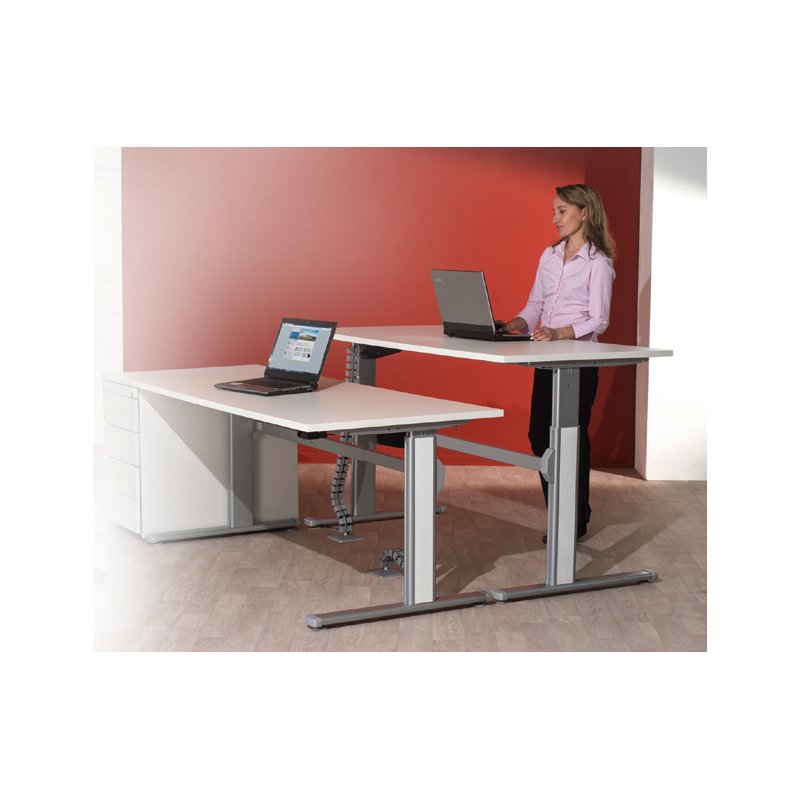 Kerkmann goulottes pour câbles 3002, blanc, 800 mm, acier