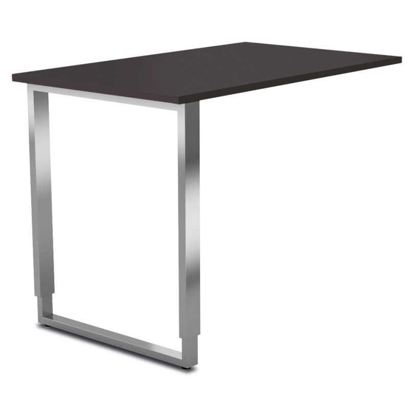 kerkmann bureau AVETO, réglable en hauteur, wengé, 160×80 cm