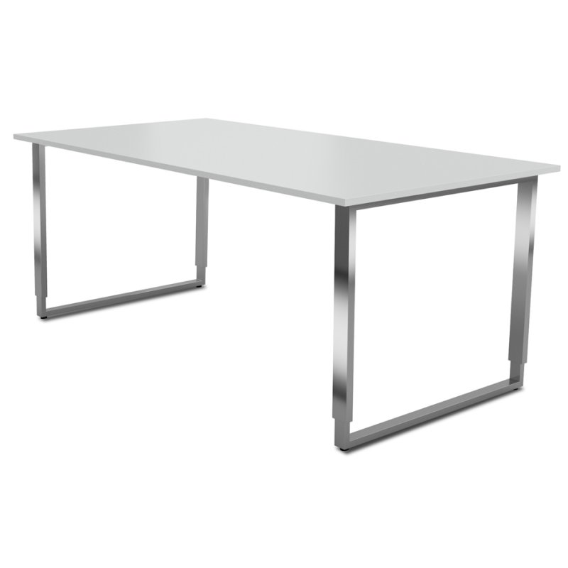 kerkmann bureau AVETO, réglable en hauteur, wengé, 160×80 cm