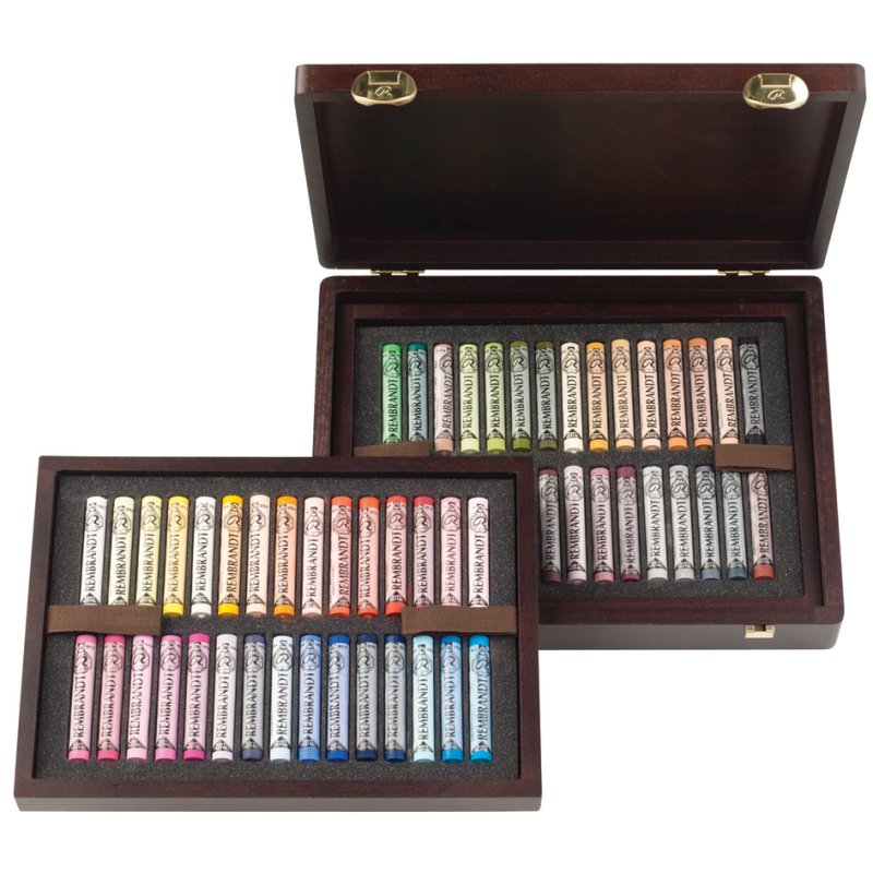 Royal Talens Rembrandt zachte pastel de luxe box, portrait selectie, 60 stuks