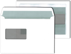 MAILmedia vitrinedisplayenvelop C6/5, wit, 500 stuks