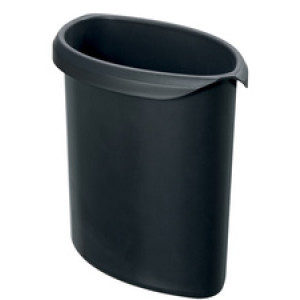HAN afvalinsert MOON, 6 liter, zwart