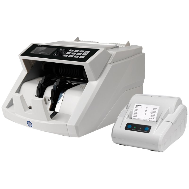 Safescan geldbiljettentelmachine 2465-S, grijs, 1000 biljetten/min, valsgelddetectie