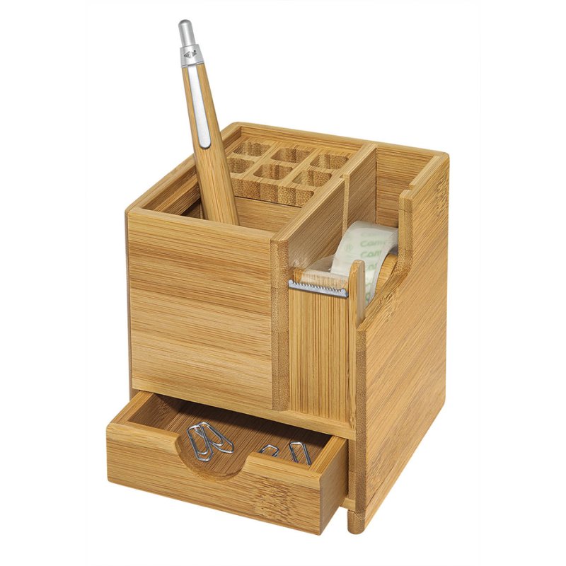 WEDO organisateur de bureau, brun, 103×103×117 mm