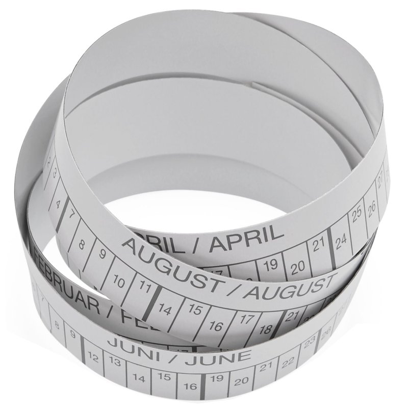 magnetoplan Bande magnétique, blanc, 5,5 × 11 mm