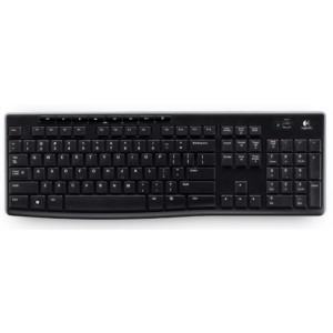 Logitech draadloos toetsenbord K270, QWERTZ-layout, zwart