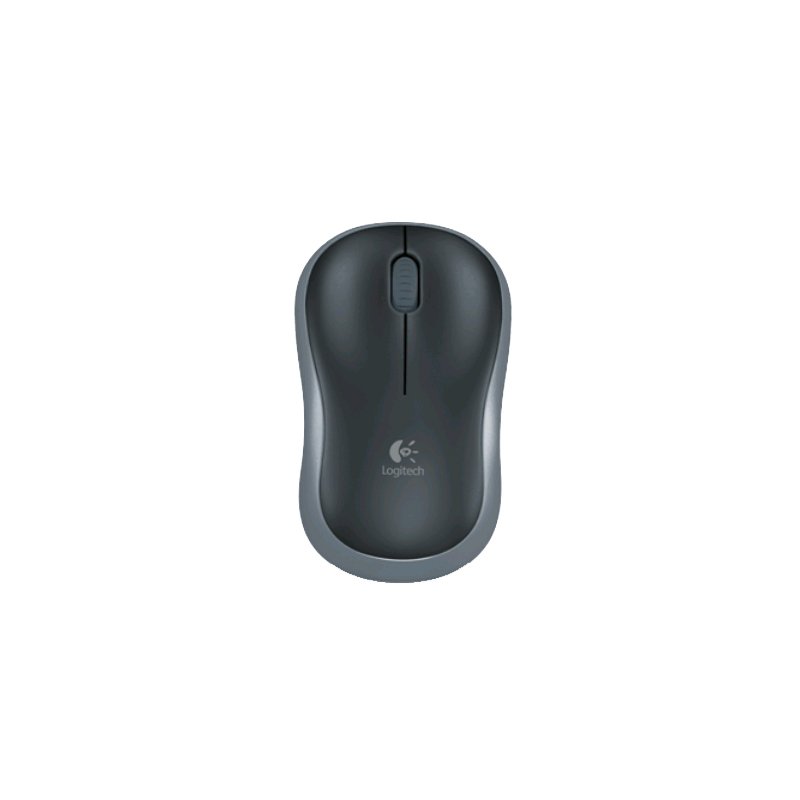 Logitech optische muis M185, draadloos, 1000 dpi, grijs