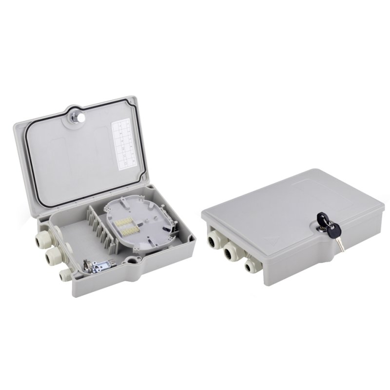 DIGITUS boîtier de distribution fibre optique outdoor, 48 épissures, verrouillable