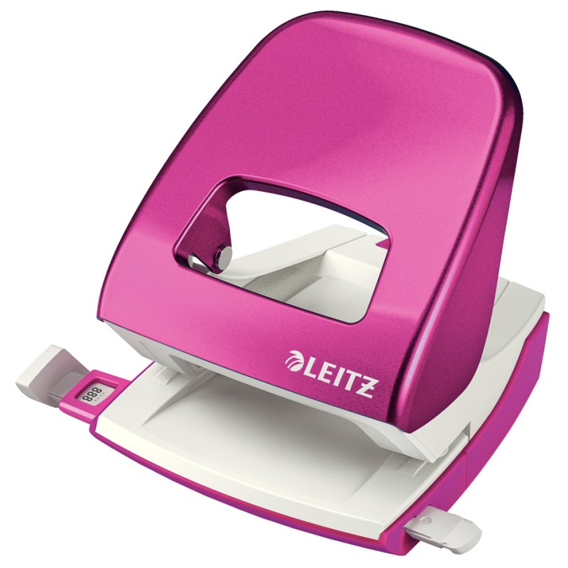 LEITZ perforator NeXXt WOW, 30 vel, parelwit