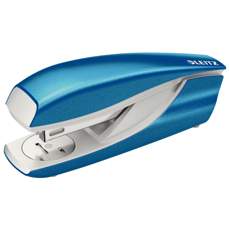 LEITZ nietmachine NeXXt WOW 5502, blauw-metallic, 30 vel
