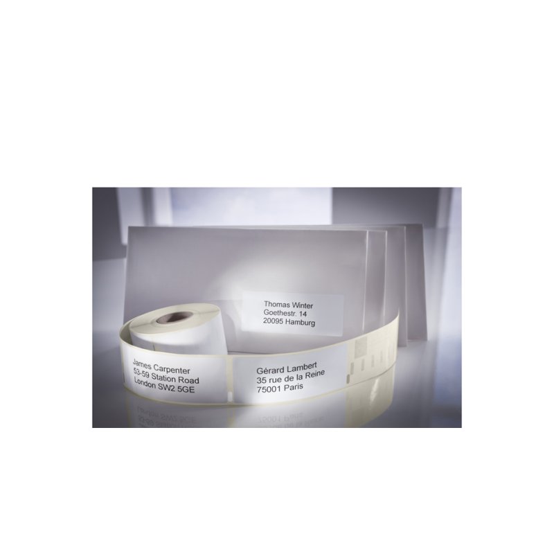 AVERY Zweckform étiquettes en rouleau, réutilisables, 19×51 mm, blanc, 500 pièces