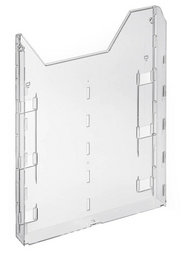DURABLE folderhouder COMBIBOXX pro, transparant, 4 vakken, A4