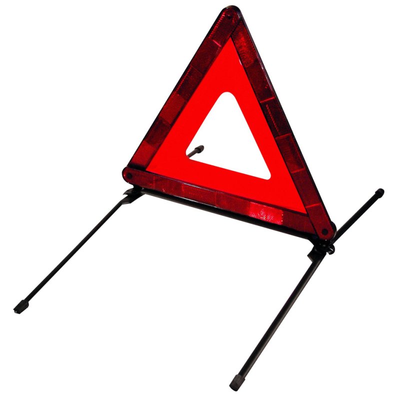 IWH triangle d'avertissement Micro, rouge, homologué ECE R27