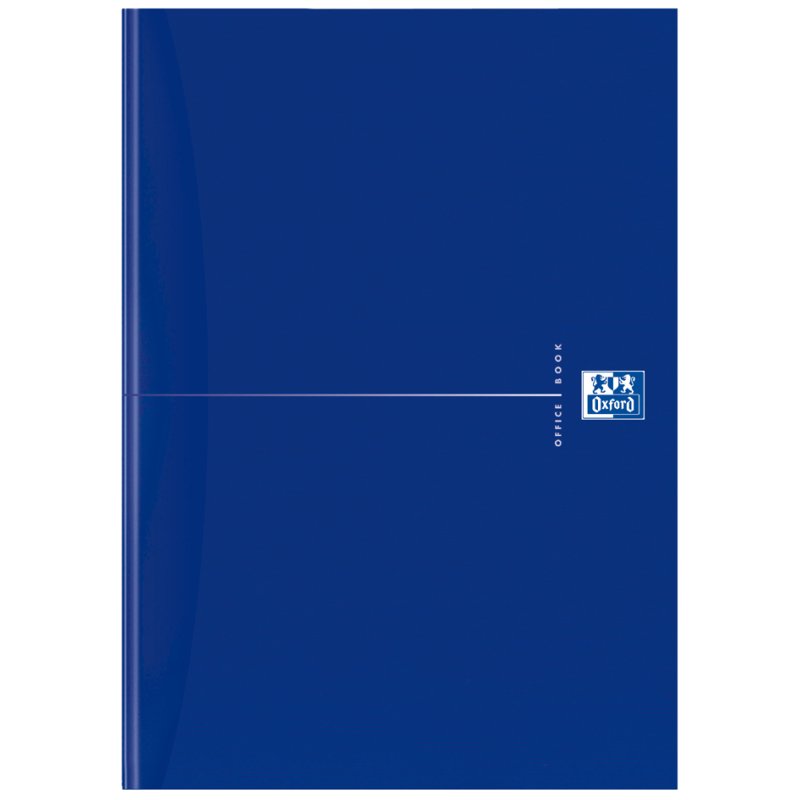 Oxford cahier Smart Black, couverture rigide, A4, blanc, 96 feuilles