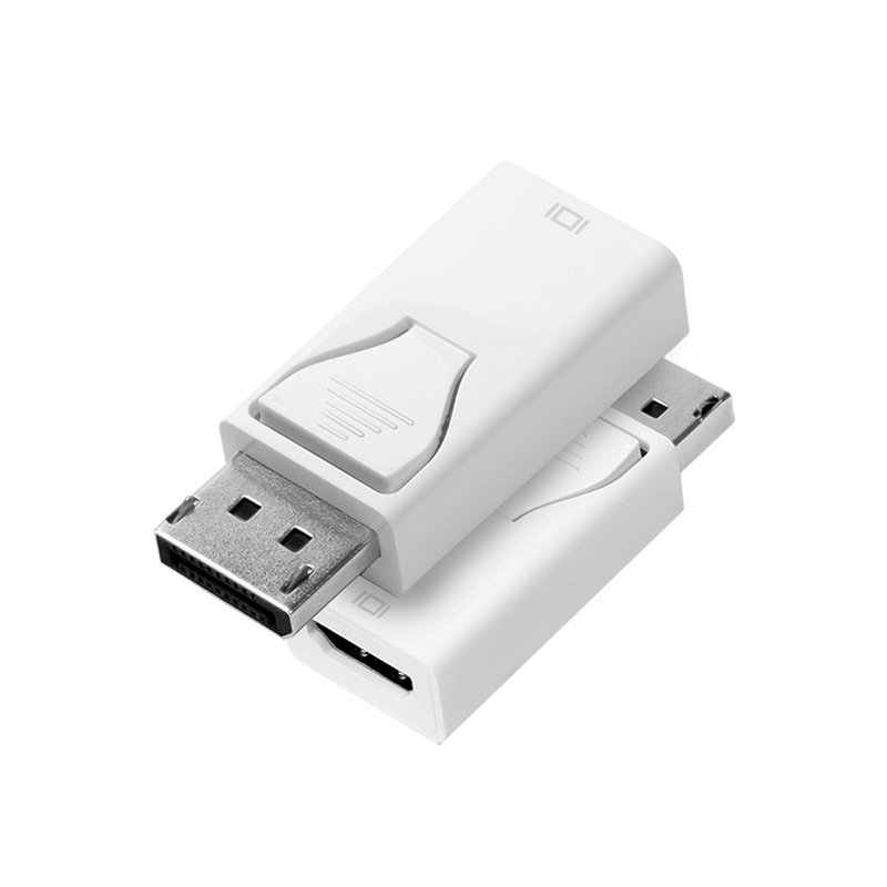 LogiLink Adaptateur 4K DisplayPort vers HDMI, blanc, DisplayPort 1.2, HDMI 1.4