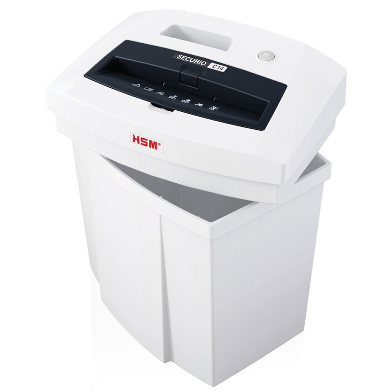 HSM SECURIO C14 papiervernietiger, strookjessnit 3,9 mm, 10-12 vel, 20 liter
