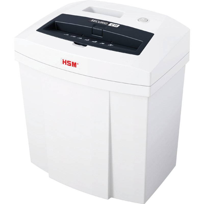HSM SECURIO C14 papiervernietiger, strookjessnit 3,9 mm, 10-12 vel, 20 liter