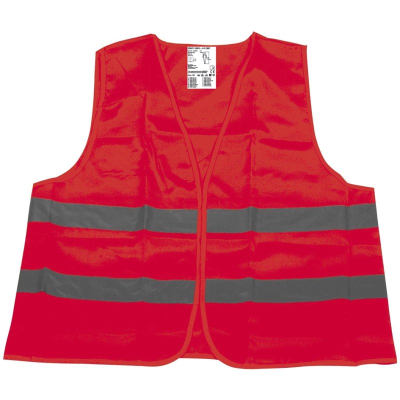IWH Gilet d'avertissement, orange, polyester, taille universelle