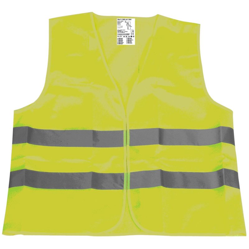 IWH Gilet d'avertissement, orange, polyester, taille universelle
