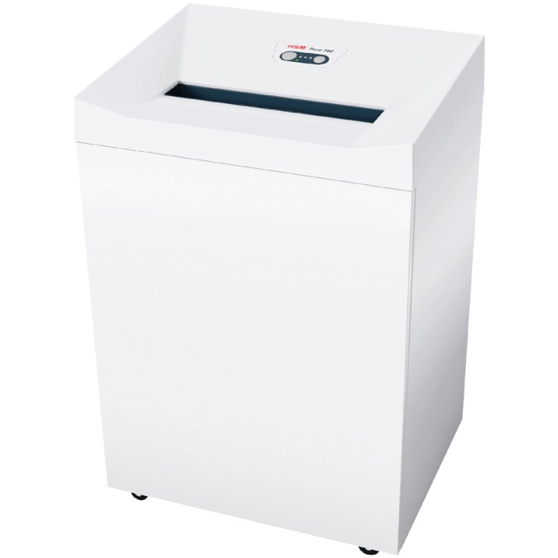 HSM papiervernietiger PURE 740, streepjessnit 5,8 mm, 35-37 vel, 145 liter