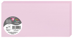 Pollen by Clairefontaine dubbele kaarten DL, bordeauxrood, 106×213 mm, 25 stuks