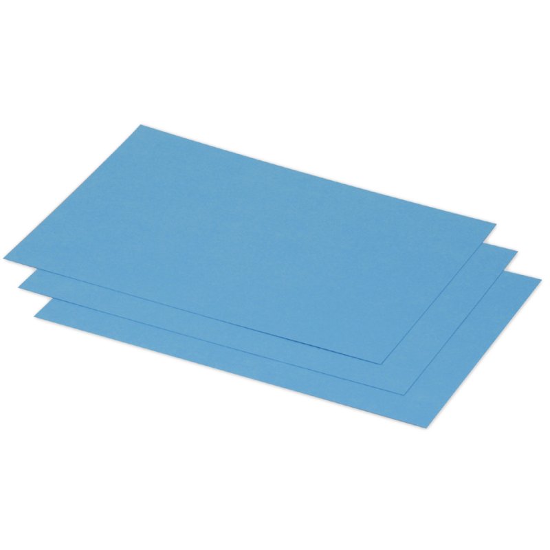 Pollen by Clairefontaine cartes postales C5, bleu caribéen, 210 g/m², 25 pièces