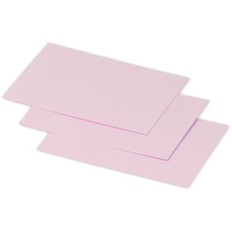 Pollen by Clairefontaine mini-kaarten, caribisch blauw, 70×95 mm, 25 stuks