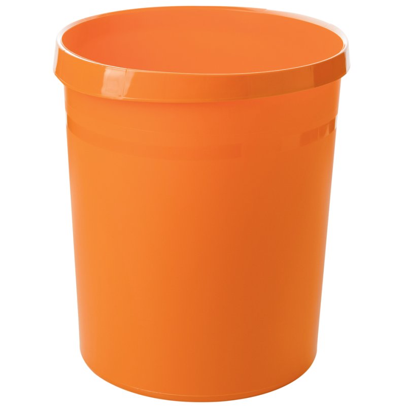 HAN prullenbak GRIP TREND COLOURS, citroengeel, PP, 18 liter