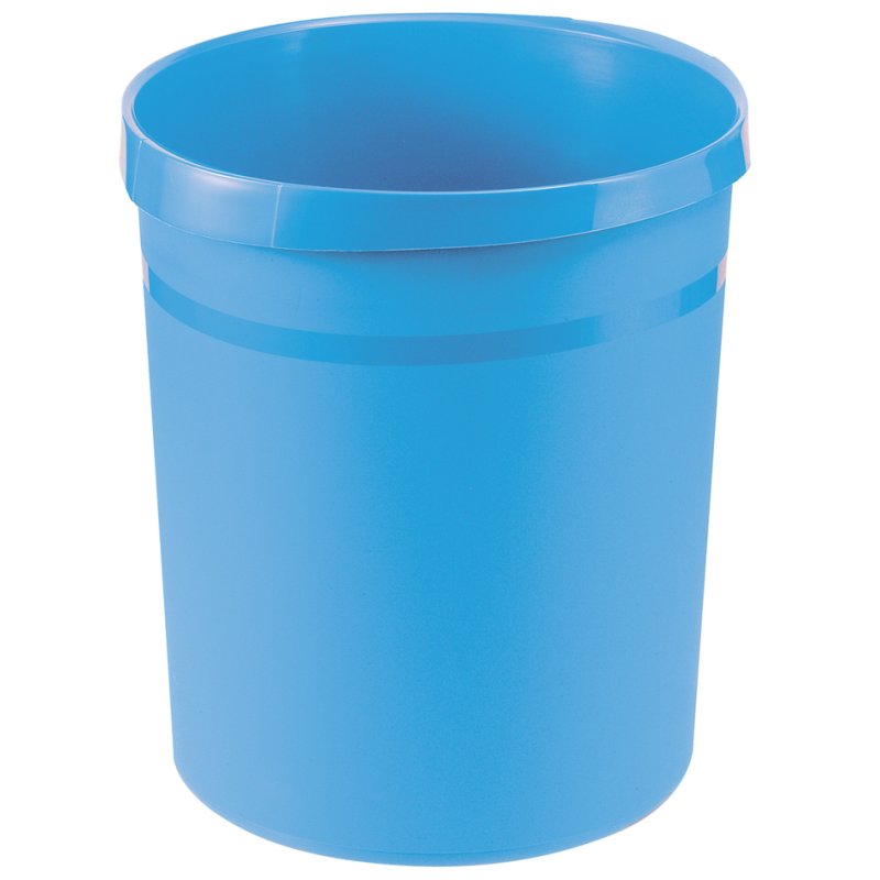 HAN prullenbak GRIP TREND COLOURS, citroengeel, PP, 18 liter