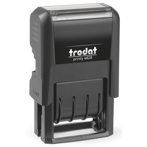 Trodat Printy Dater 4820 datumstempel, automatisch, zwart, 4×25 mm