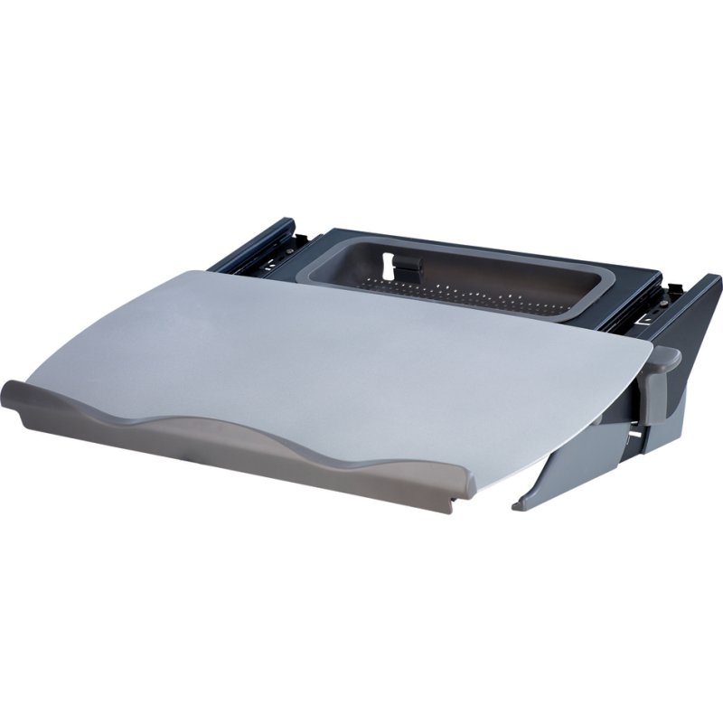 Fellowes document holder Easy Glide, black/grey, 2-in-1, adjustable angle, 562×342×116 mm